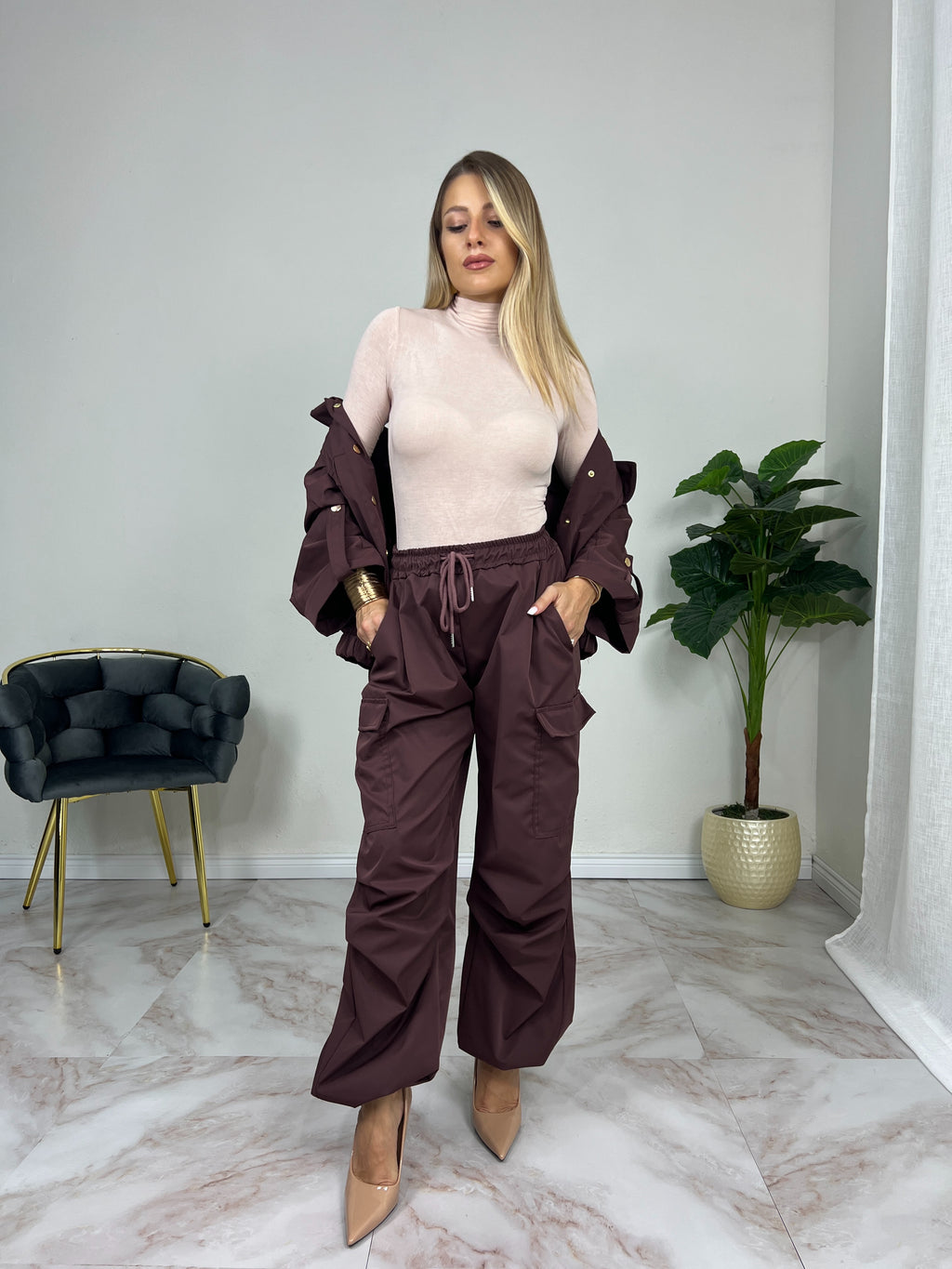 PANTALONE VIOLET