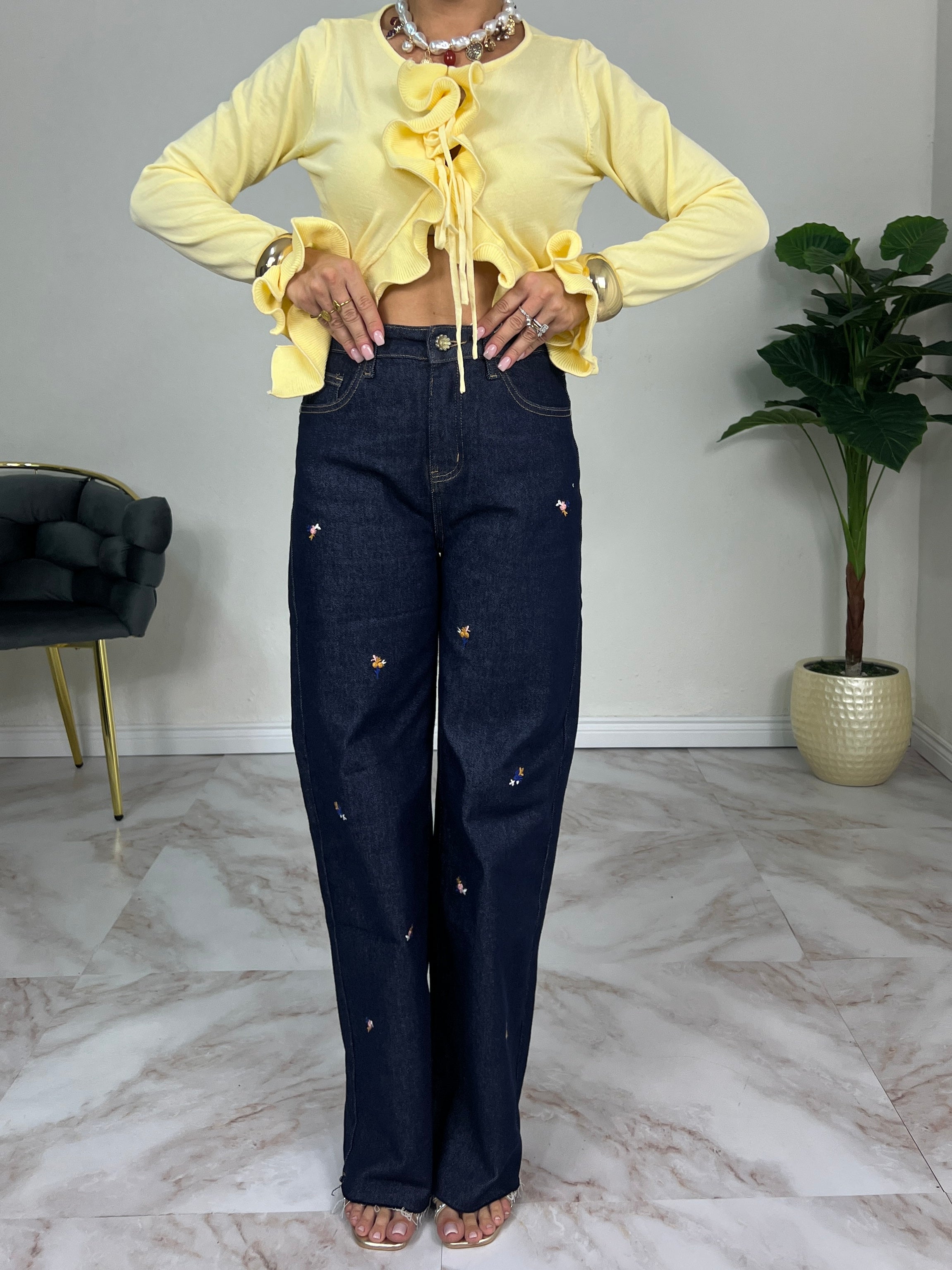 JEANS FLOWERS