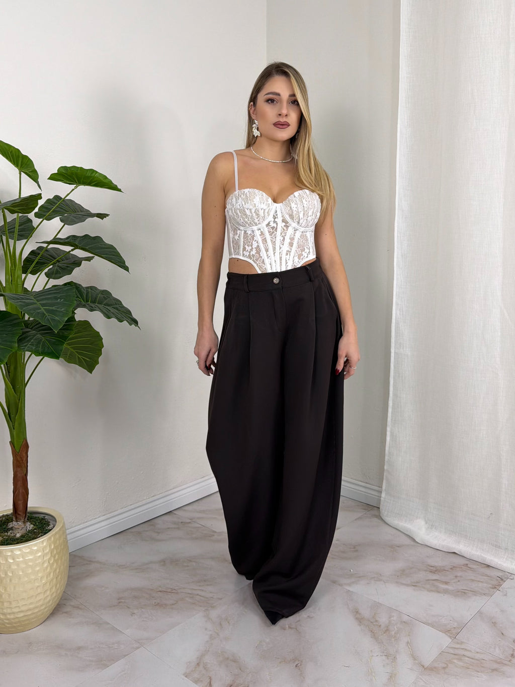 PANTALONE PALAZZO ALAN