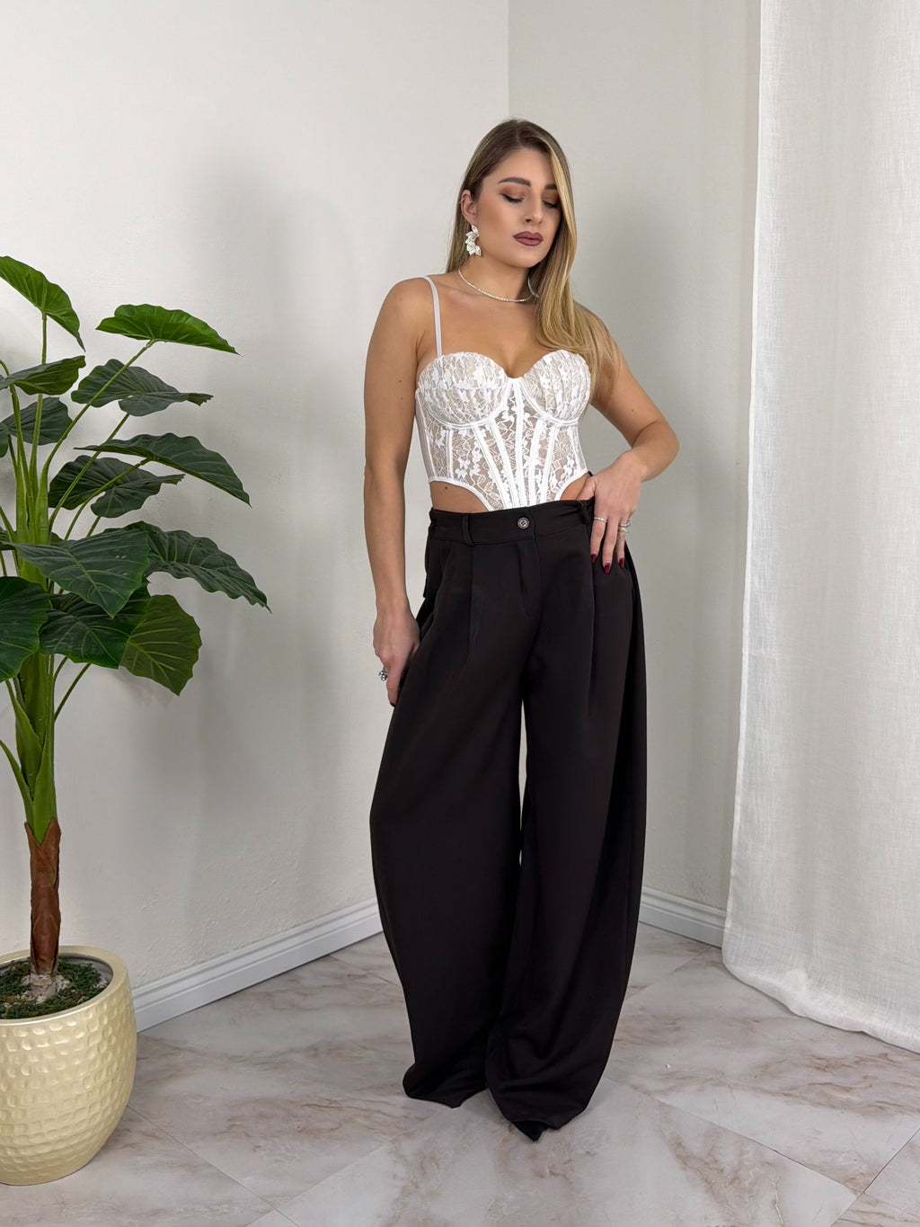 PANTALONE PALAZZO ALAN