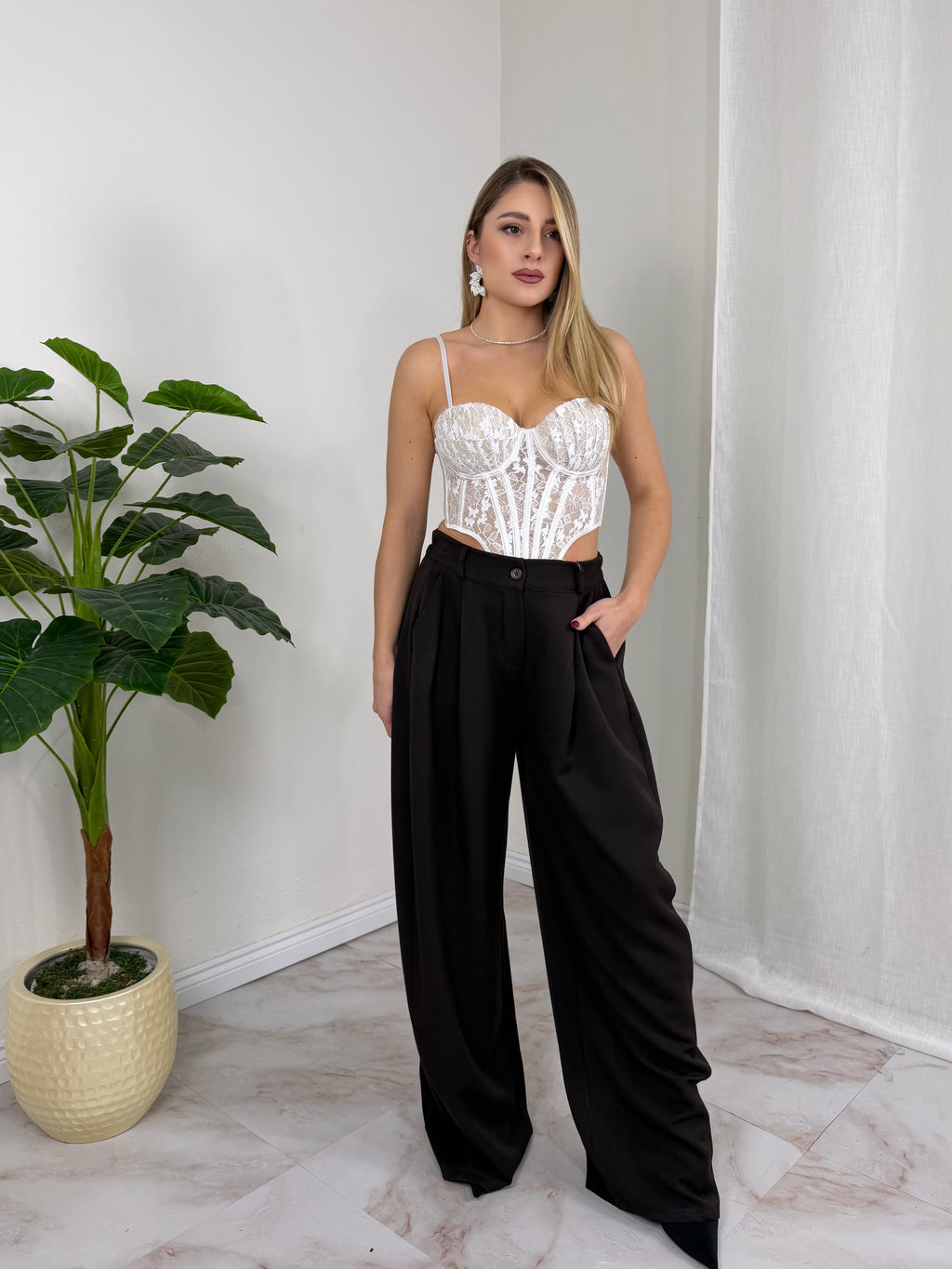 PANTALONE PALAZZO ALAN