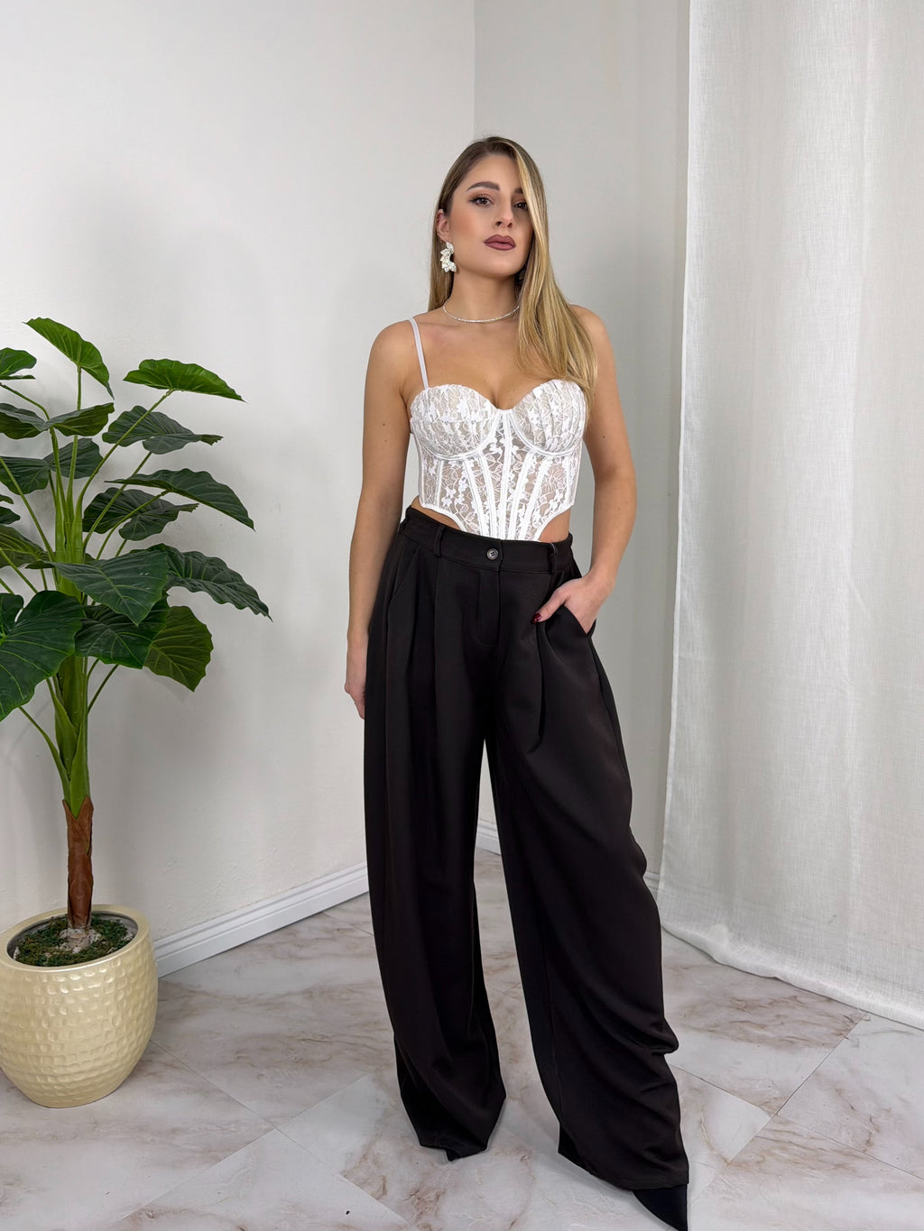 PANTALONE PALAZZO ALAN