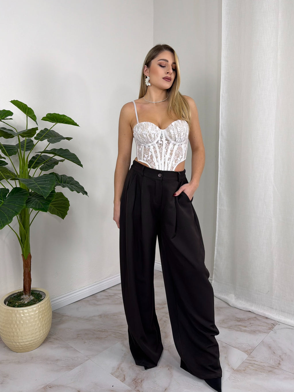 PANTALONE PALAZZO ALAN