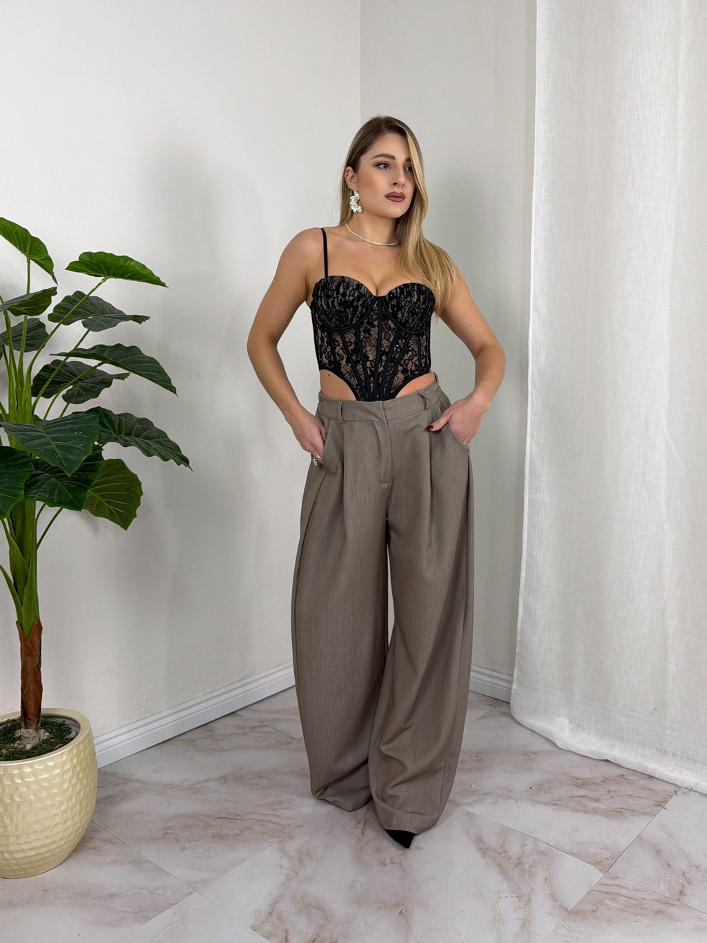 PANTALONE PALAZZO ALAN