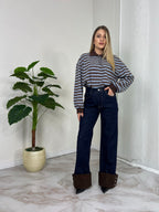 JEANS RISVOLTO ERIN