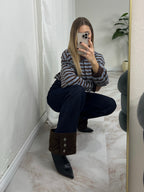 JEANS RISVOLTO ERIN