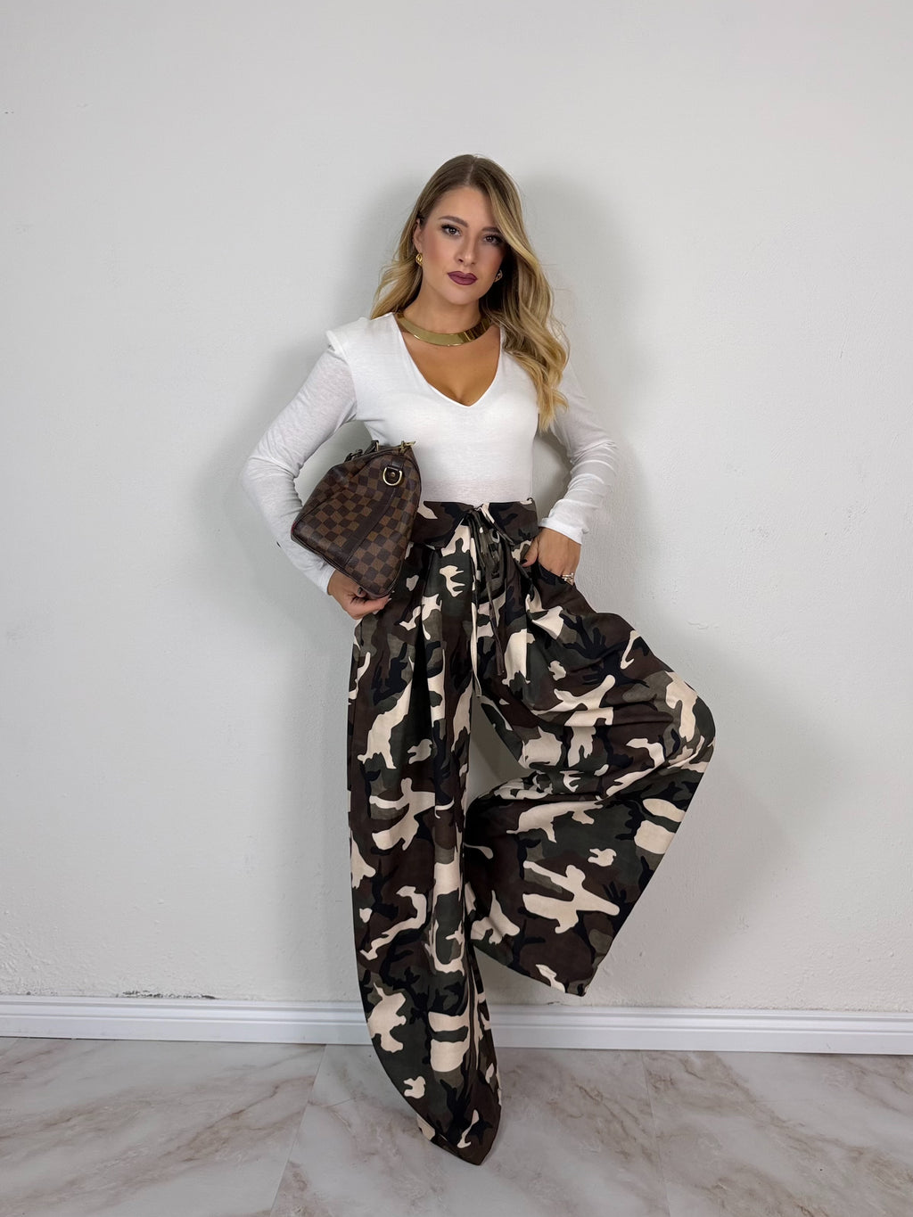 PANTALONE MILITARE JOLIE