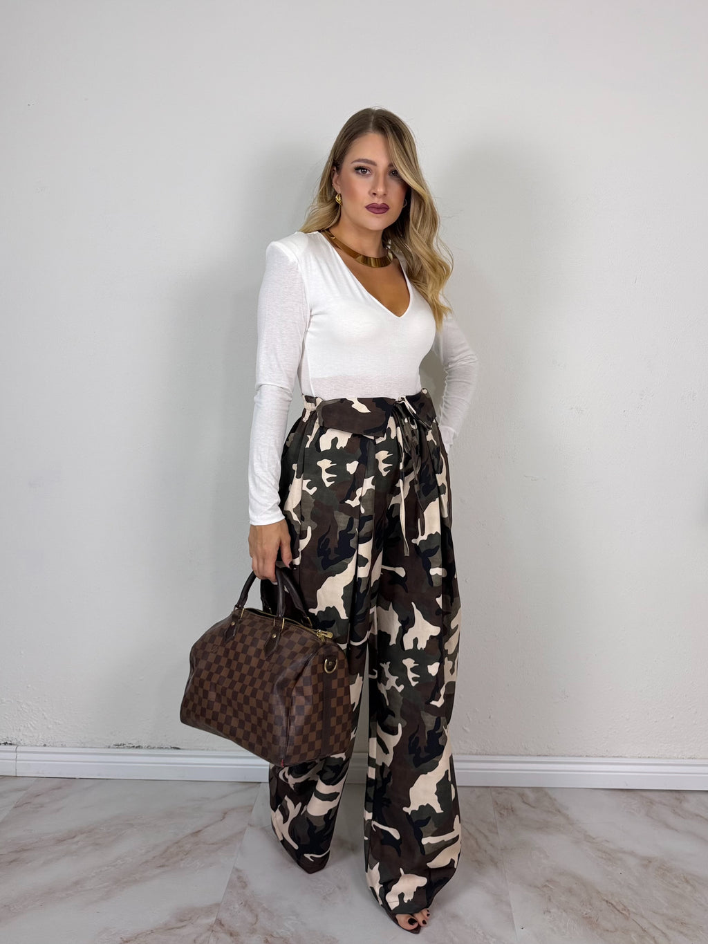 PANTALONE MILITARE JOLIE
