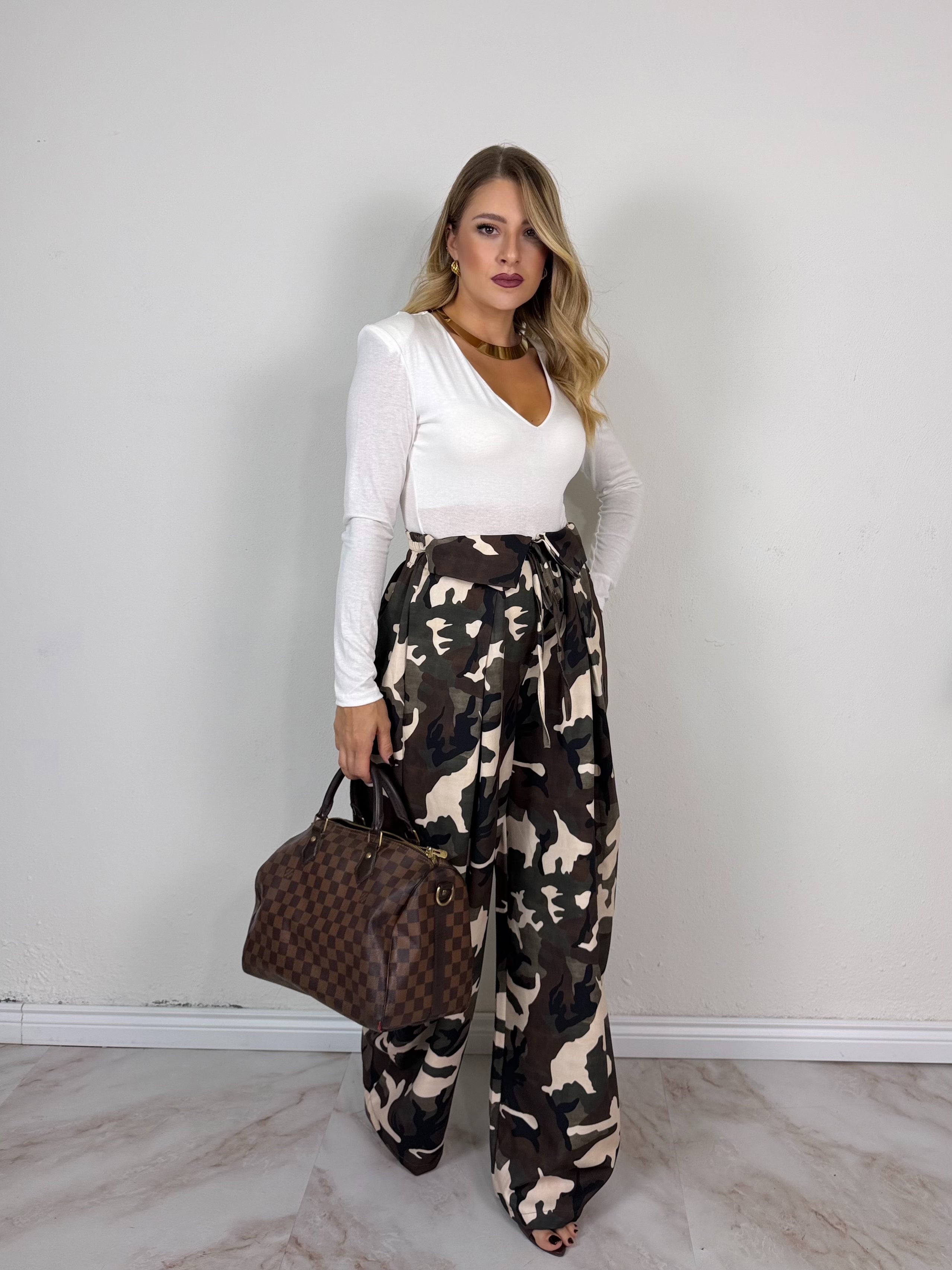 PANTALONE MILITARE JOLIE