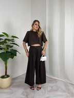 T-SHIRT CROP SPALLINA