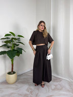 T-SHIRT CROP SPALLINA