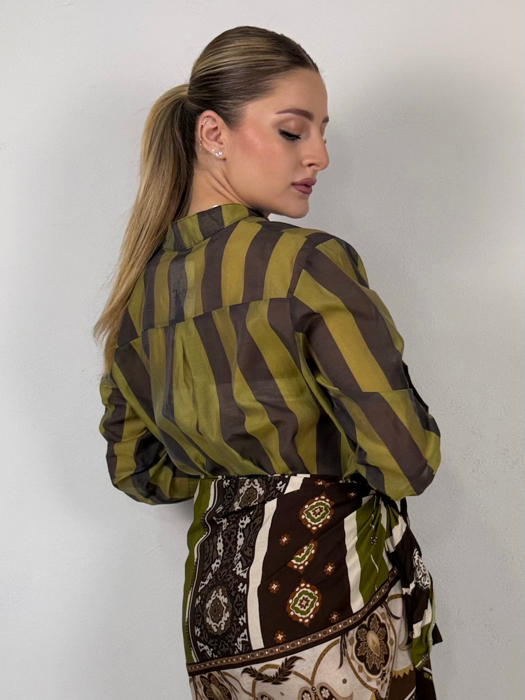 CAMICIA RIGHE REGULAR