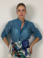 CAMICIA RIGHE SLIM