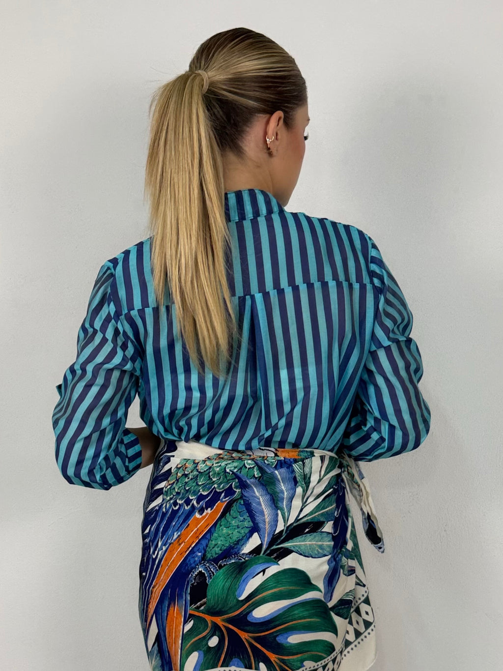 CAMICIA RIGHE SLIM
