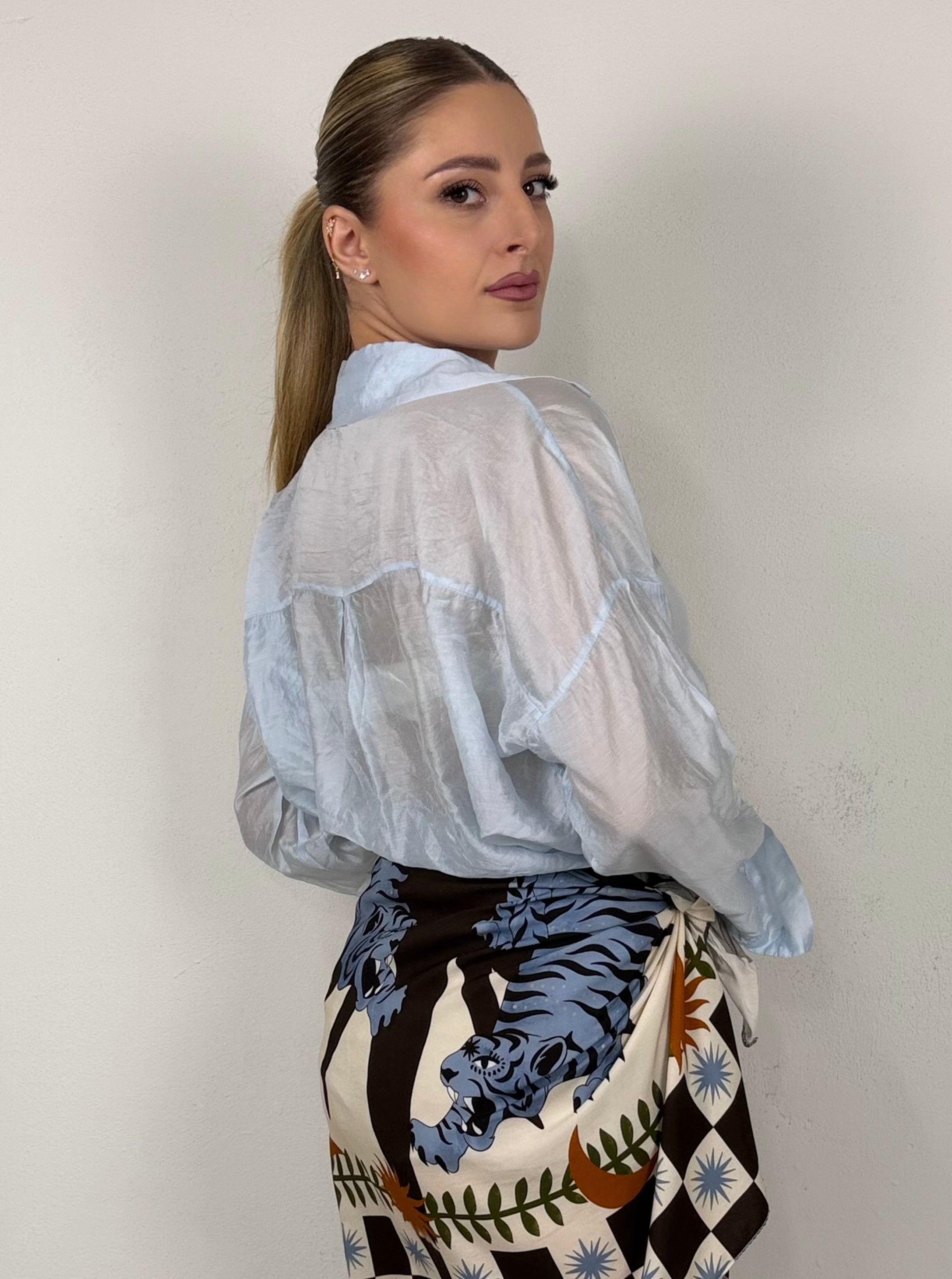 CAMICIA VELATA (25139)