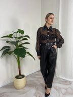 PANTALONE RUSH + CINTURA