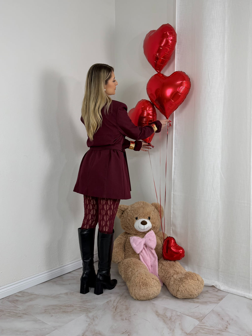 LEGGINGS VELATO HEART