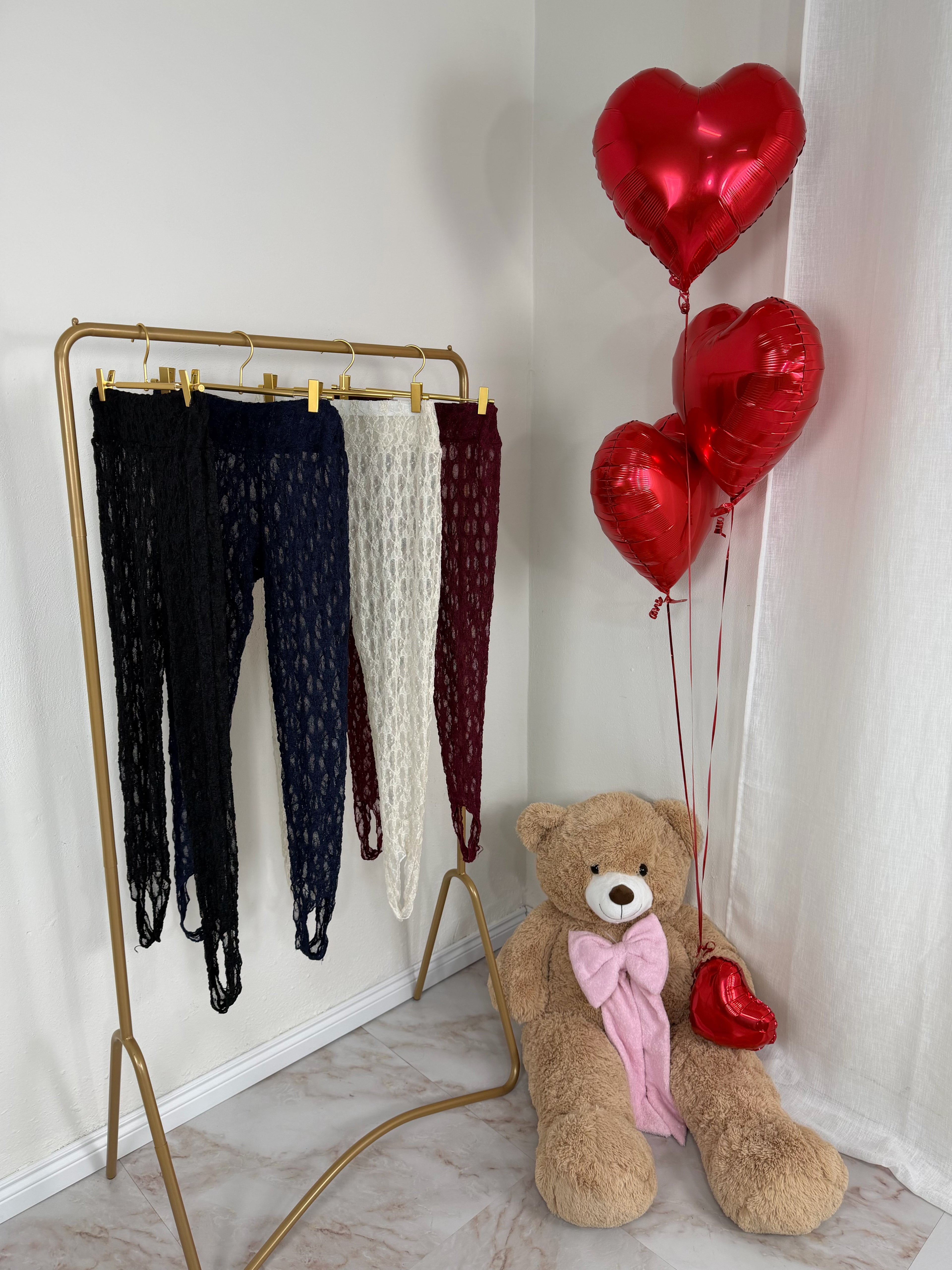 LEGGINGS VELATO HEART