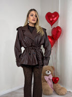 TRENCH ECOPELLE TRUE LOVE