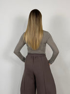 MAGLIA MISTO CASHMERE COLLO ALTO LORY