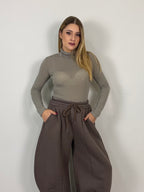 MAGLIA MISTO CASHMERE COLLO ALTO LORY