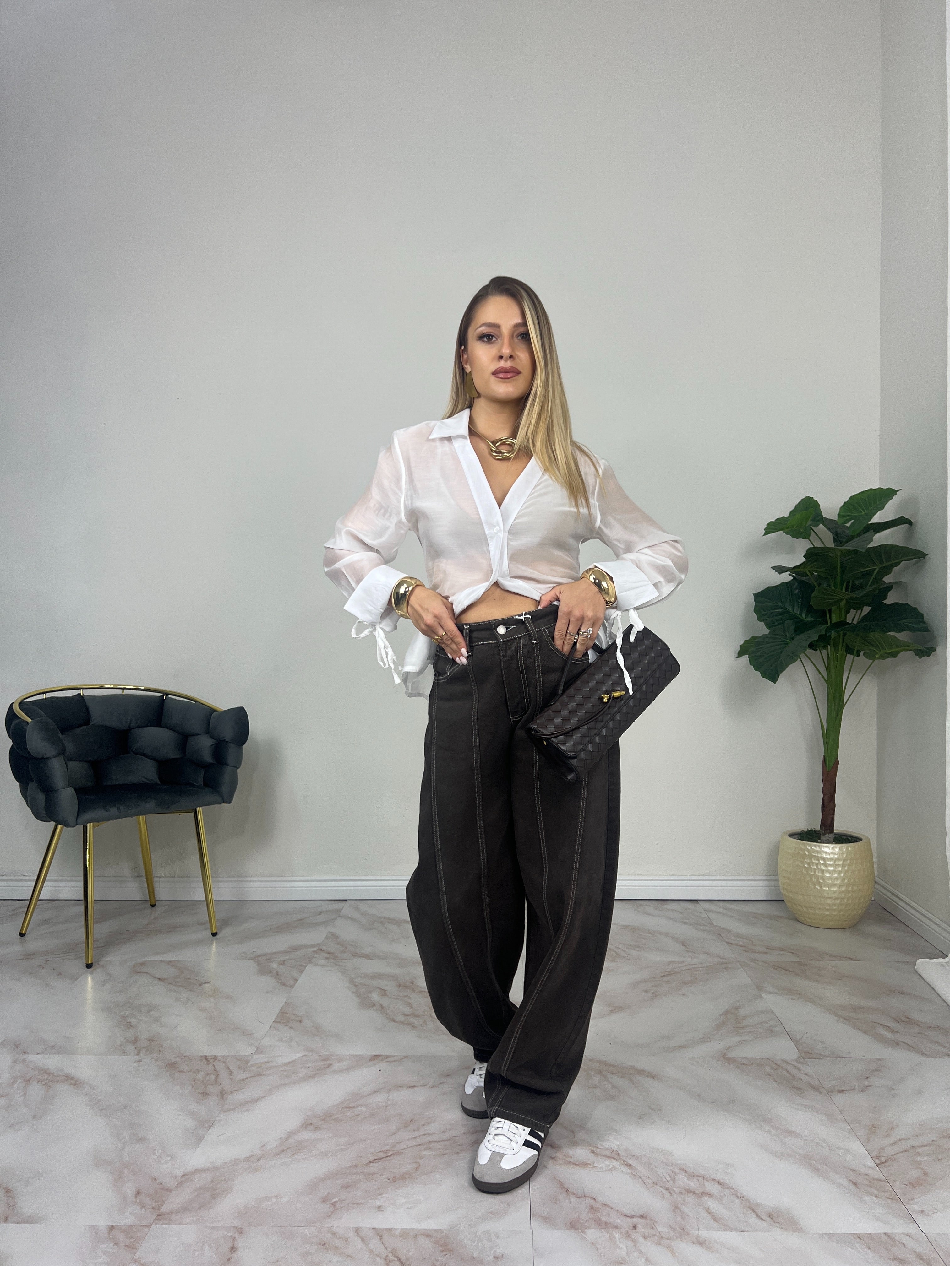 PANTALONE BROWN