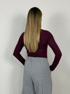 MAGLIA MISTO CASHMERE COLLO ALTO LORY