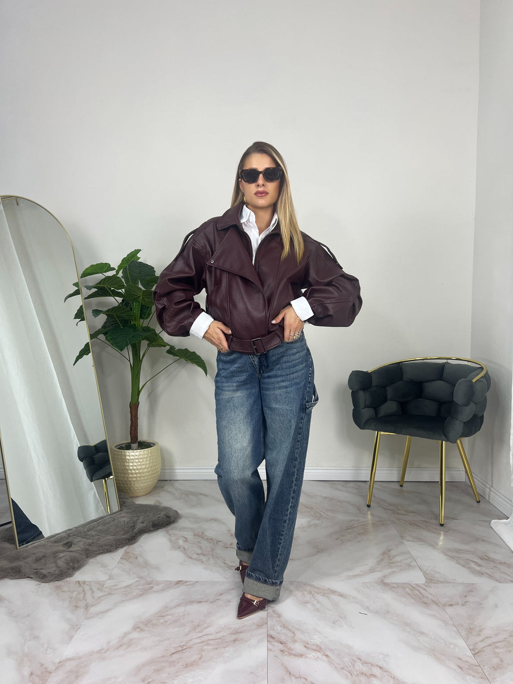 BOMBER ECOPELLE MADISON