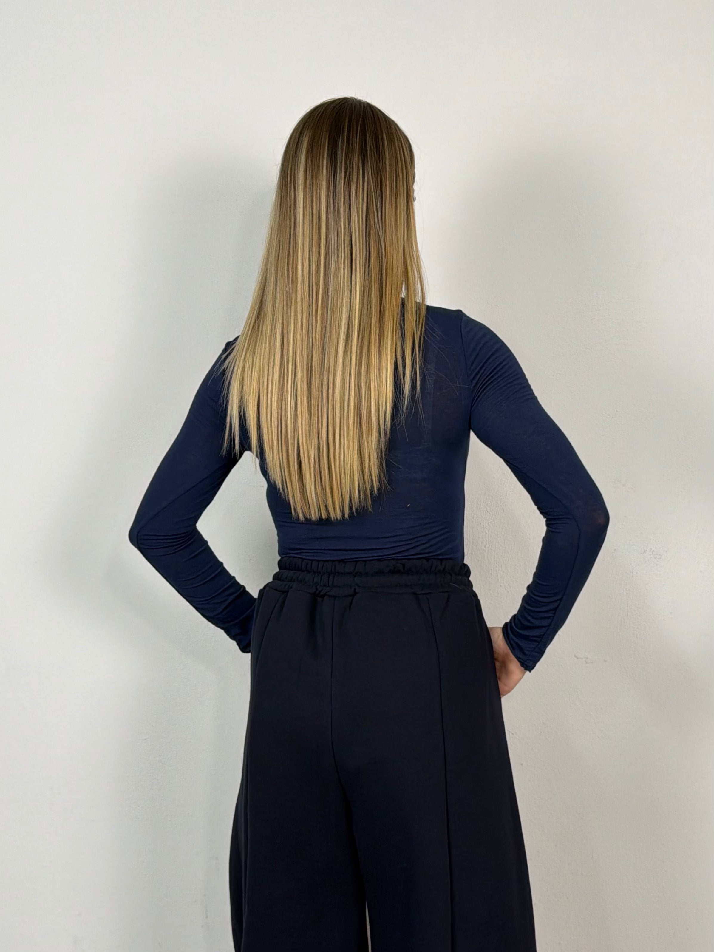 MAGLIA MISTO CASHMERE COLLO ALTO LORY
