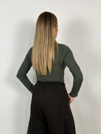 MAGLIA MISTO CASHMERE COLLO ALTO LORY
