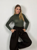 MAGLIA MISTO CASHMERE COLLO ALTO LORY