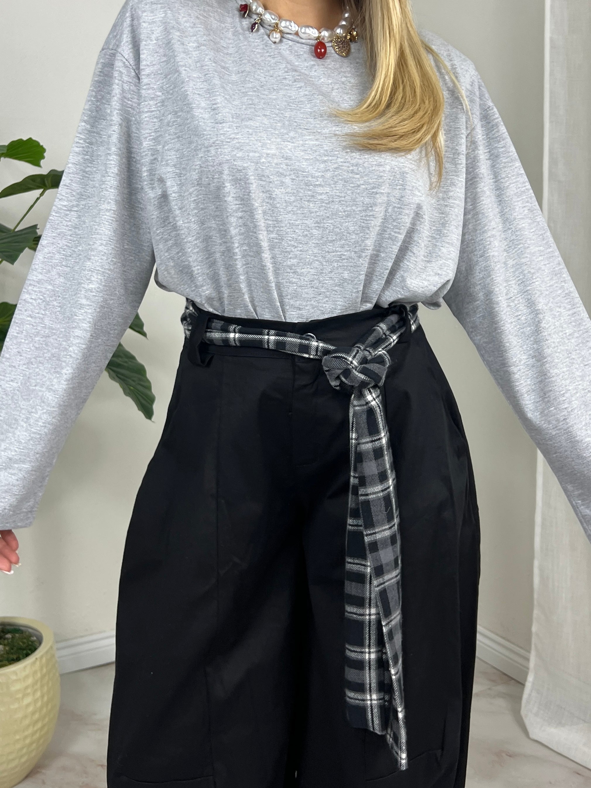 PANTALONE CINTURA CAMICIA