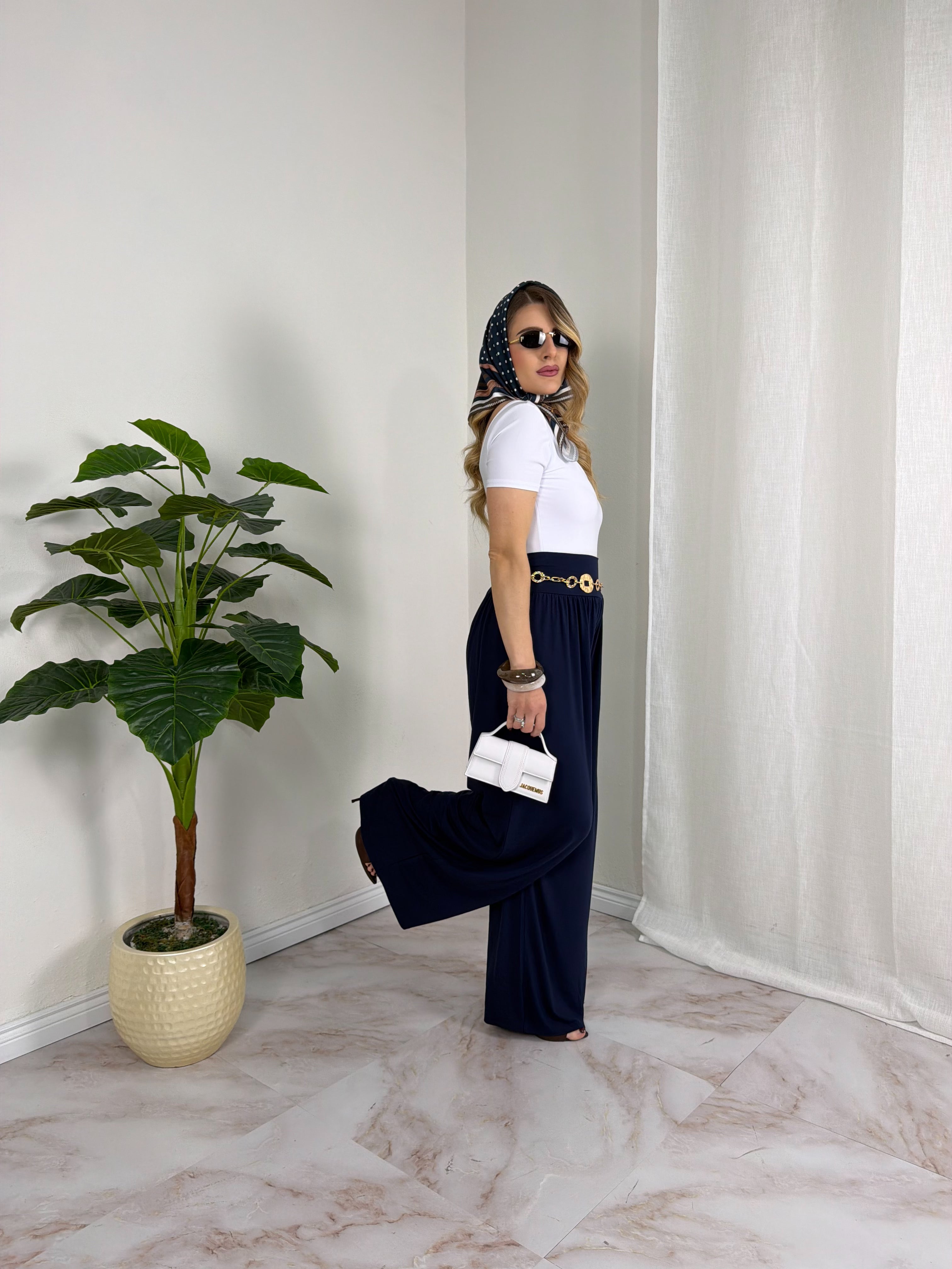 PANTALONE + FOULARD ODETTE
