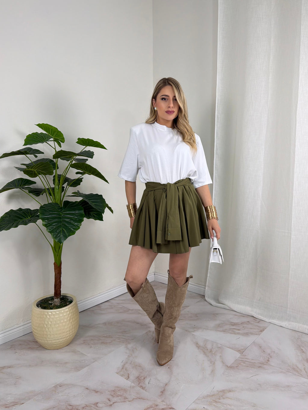 PANTAGONNA CAMICIA JUSTWEST