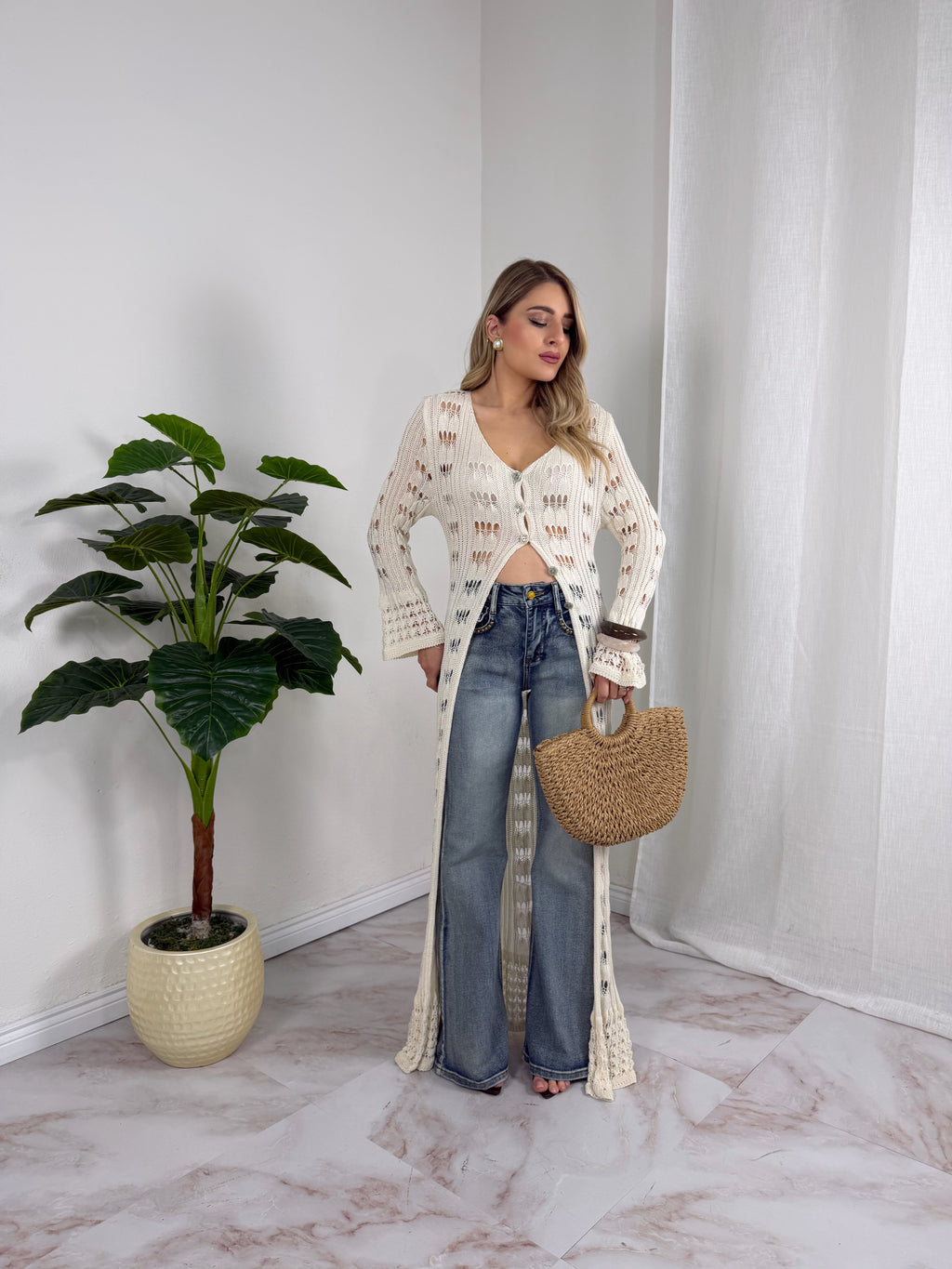 JEANS ZAMPA BORCHIE GOLD