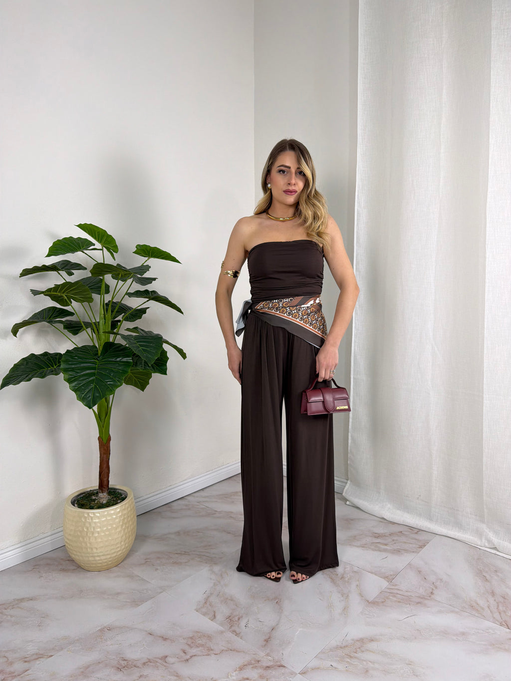 JUMPSUIT + FOULARD AMAYA