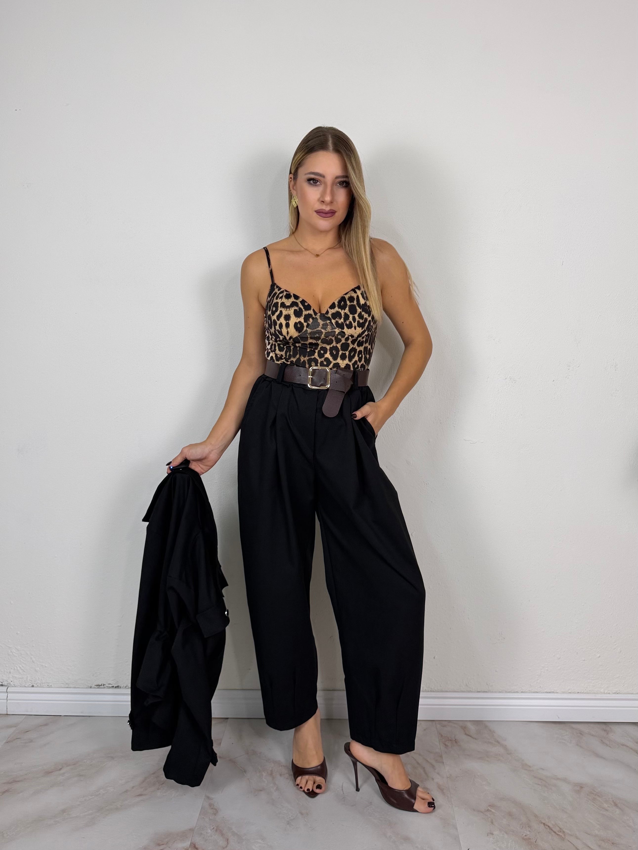 PANTALONE + CINTURA LOREN