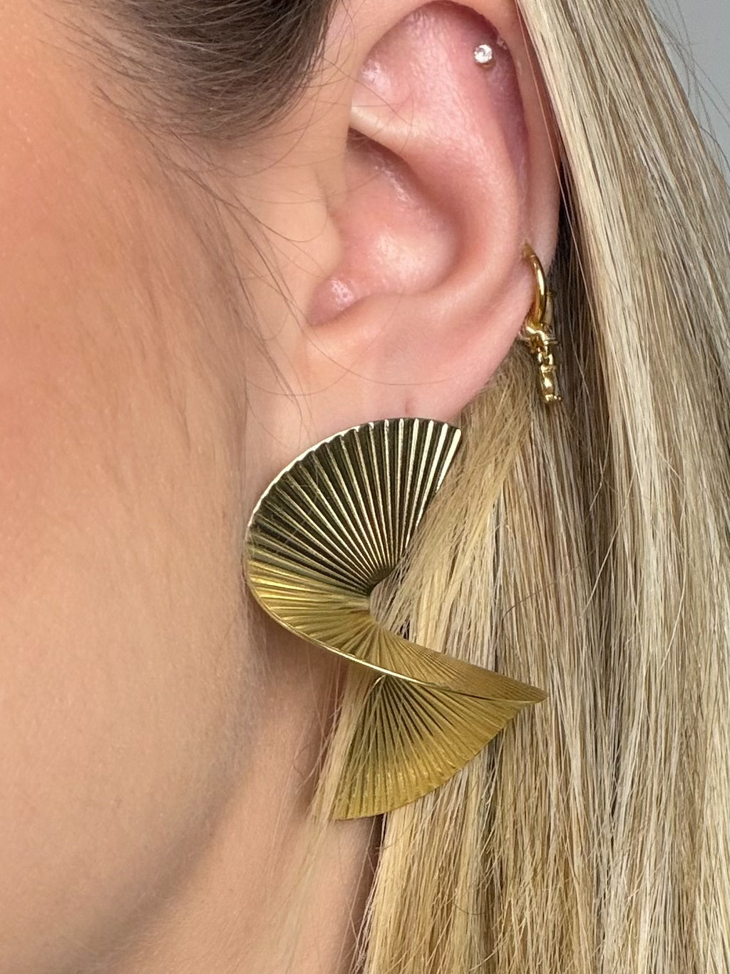 ORECCHINI SPIRALE GOLD