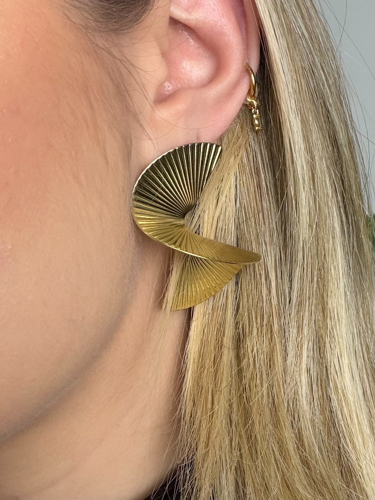 ORECCHINI SPIRALE GOLD