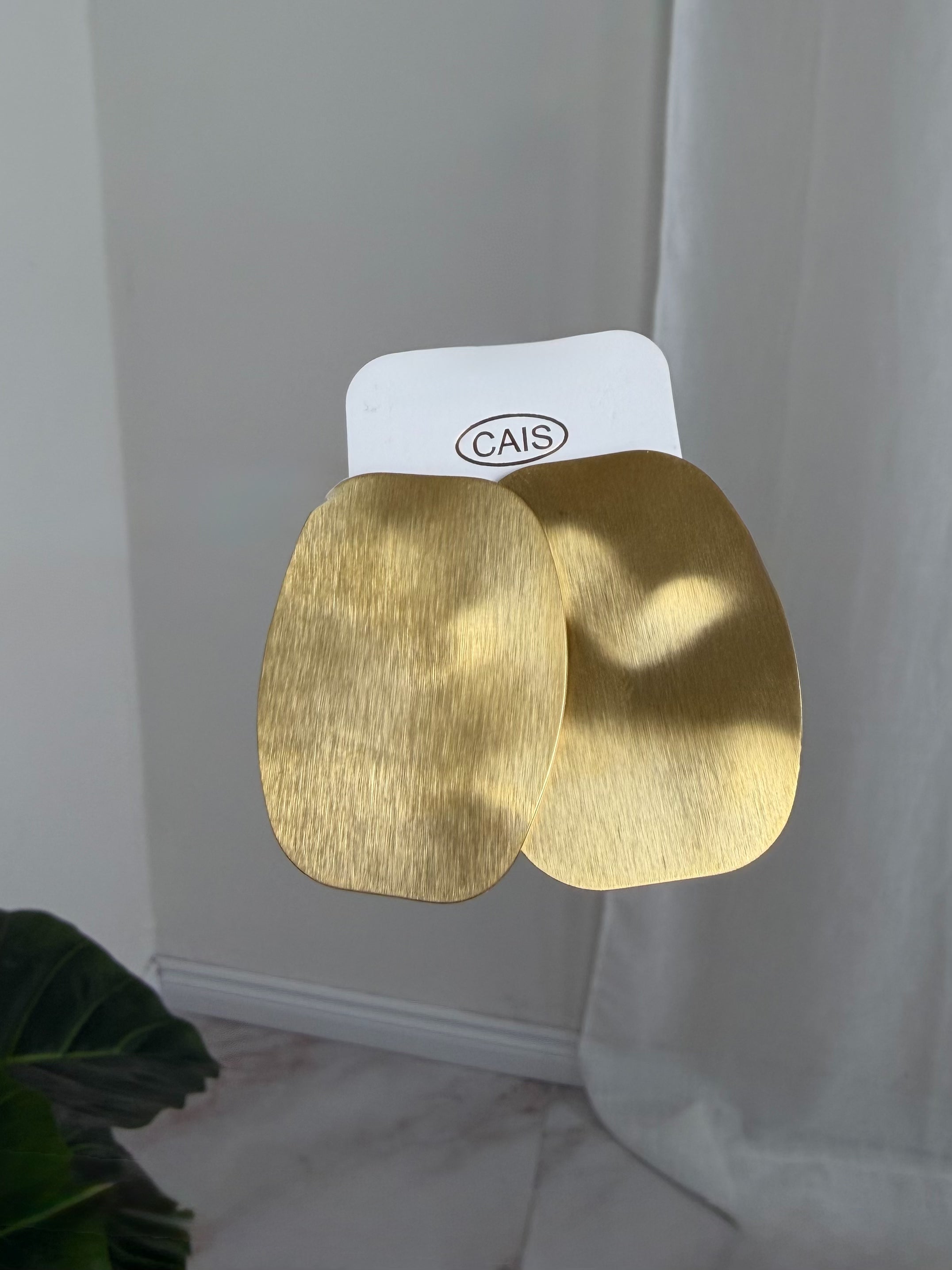 ORECCHINI QUADRATI GOLD