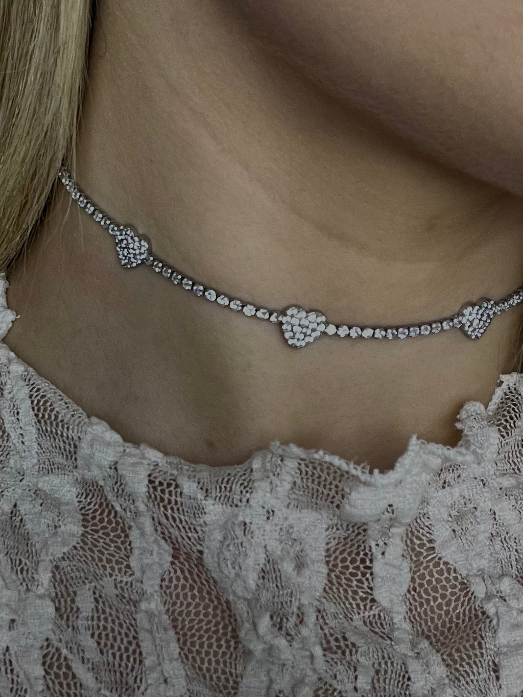 COLLANA CHOKER HEART