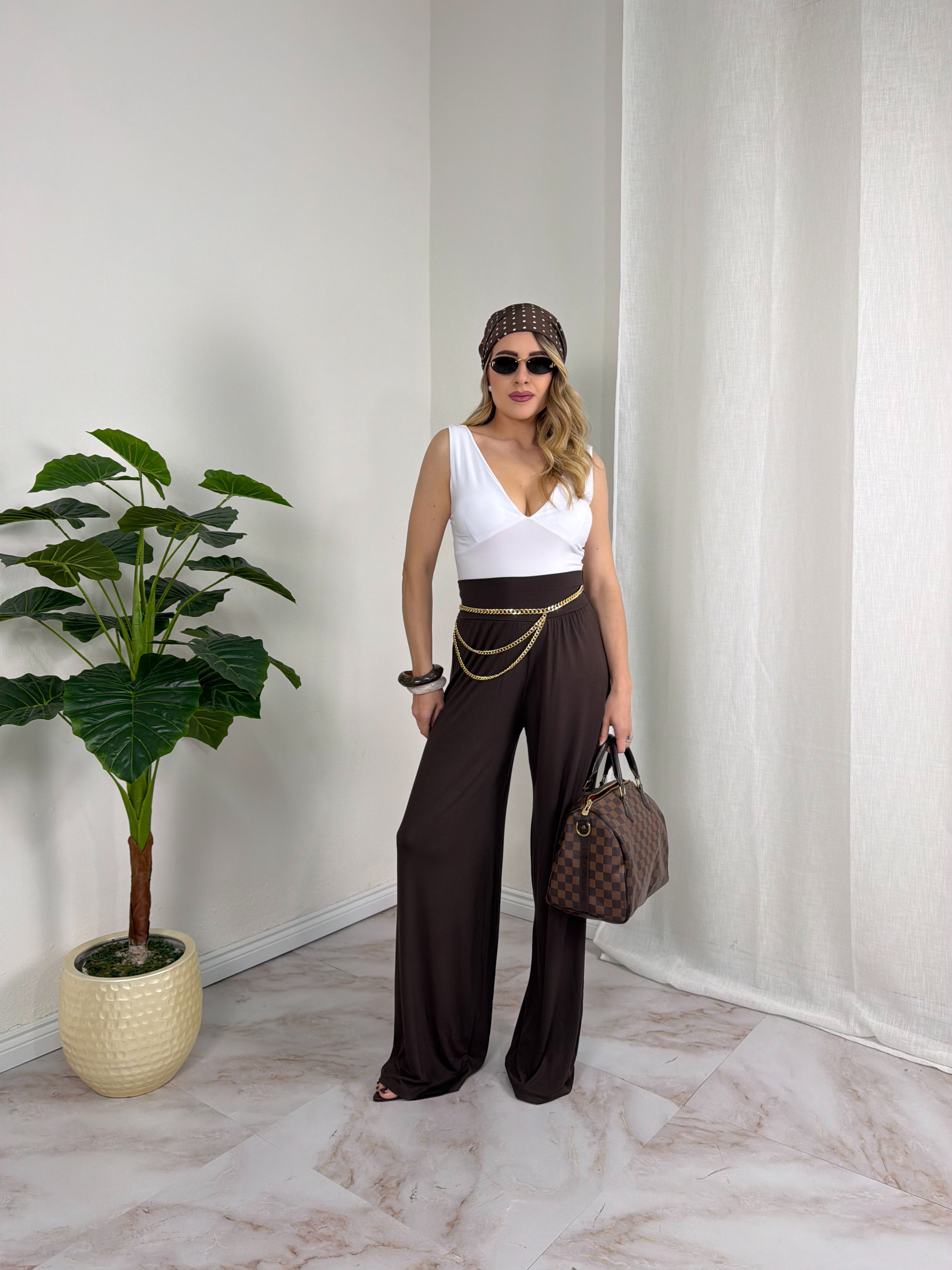 PANTALONE + FOULARD ODETTE