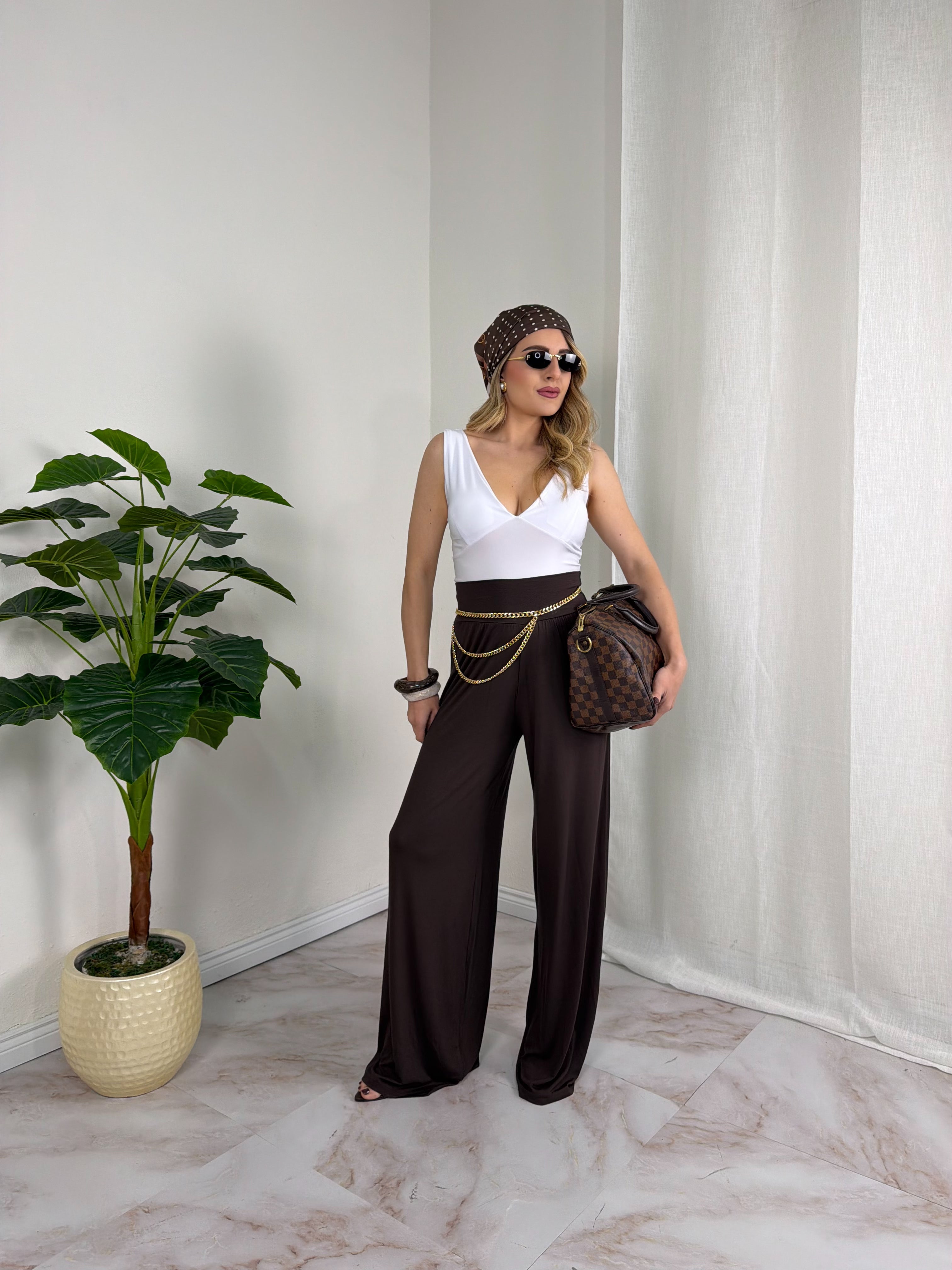 PANTALONE + FOULARD ODETTE