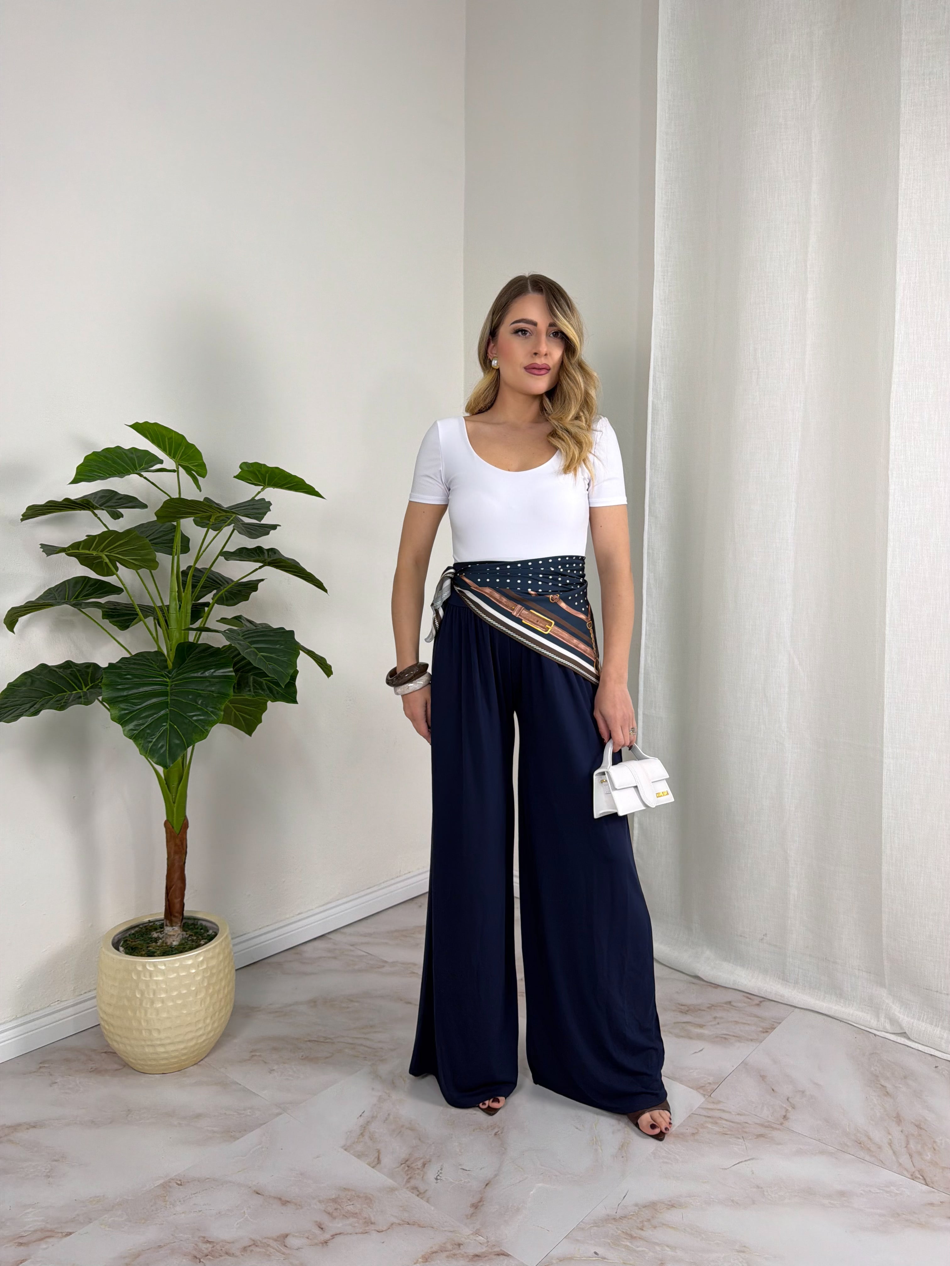 PANTALONE + FOULARD ODETTE