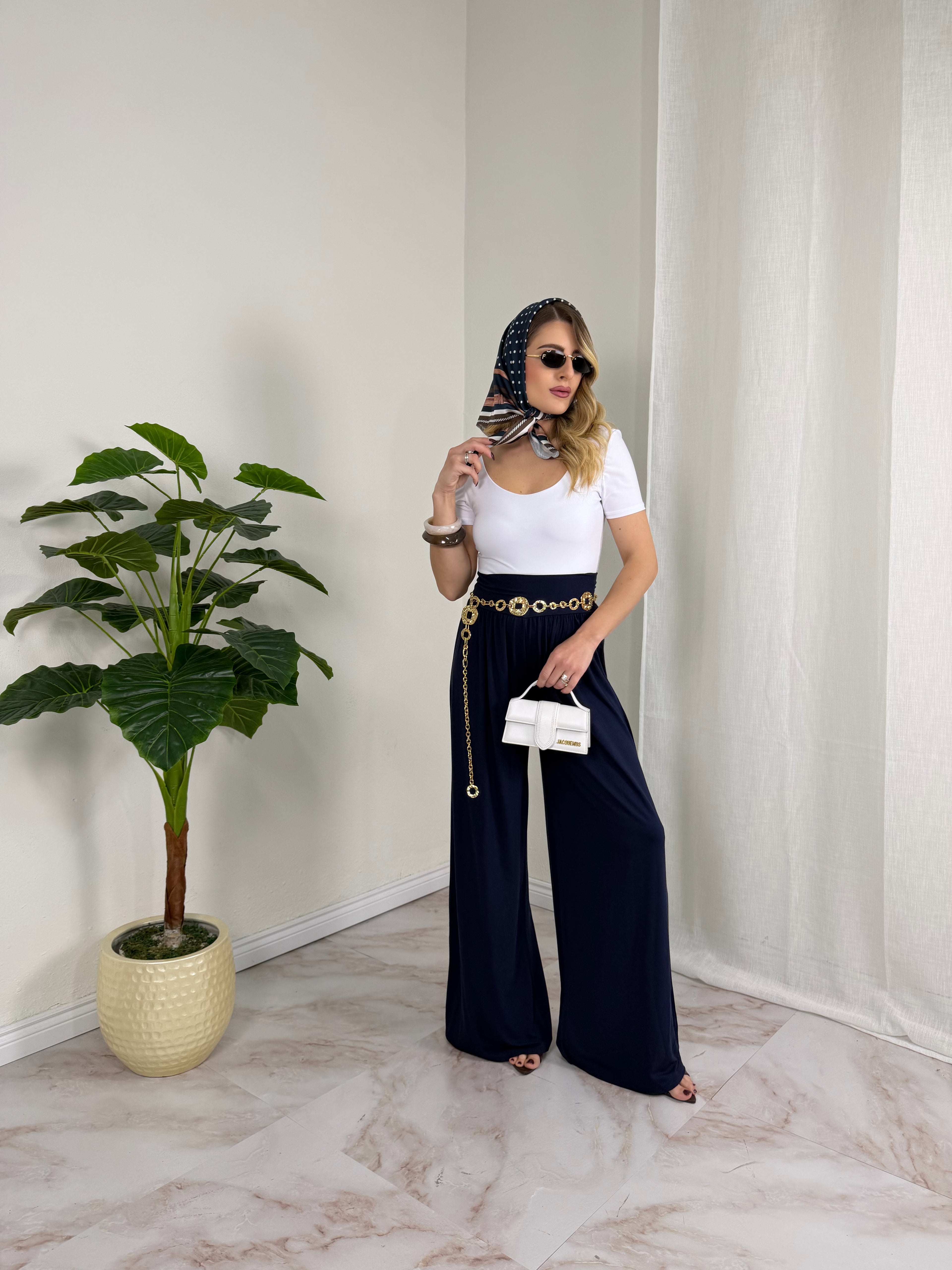 PANTALONE + FOULARD ODETTE