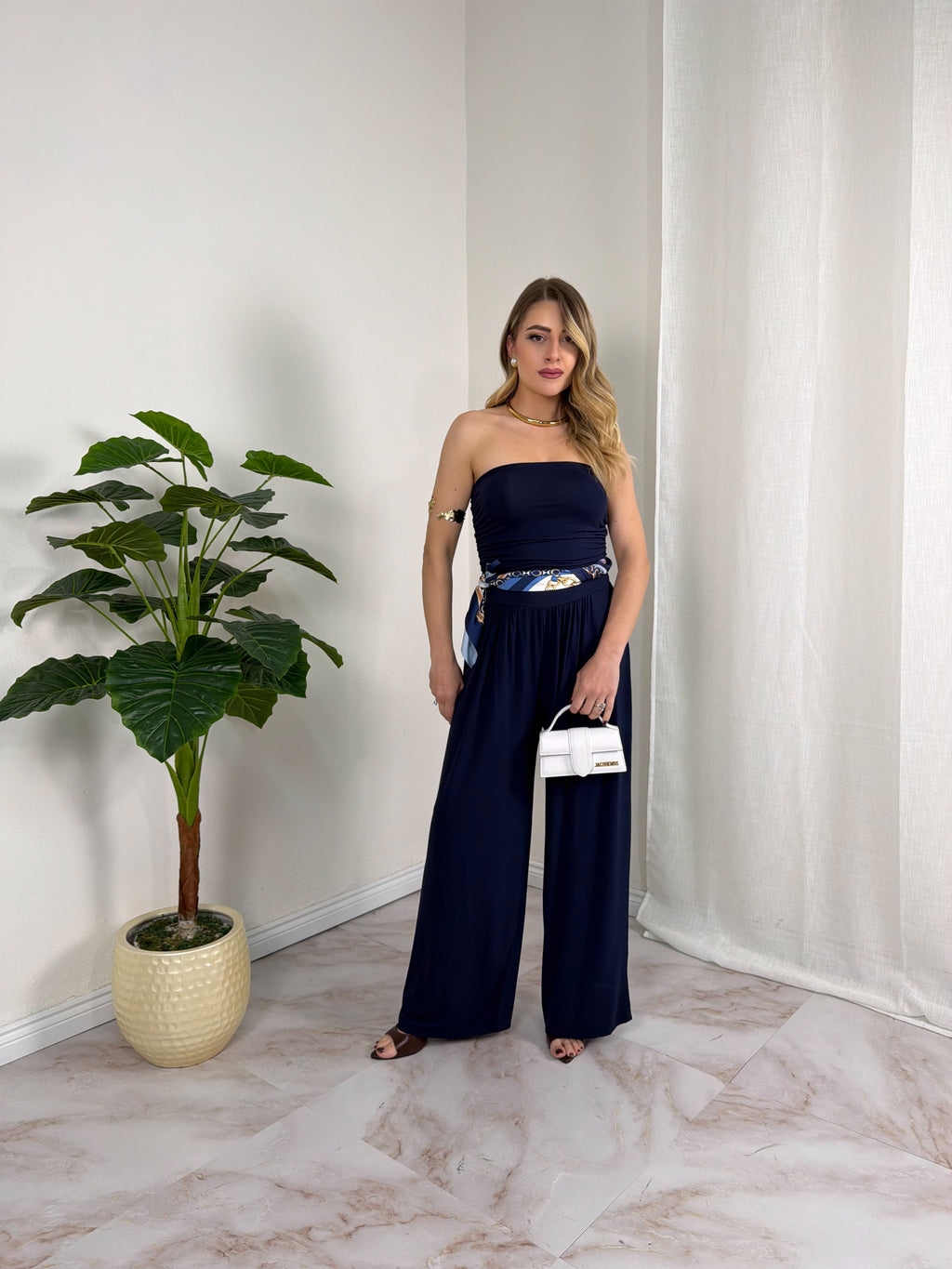 JUMPSUIT + FOULARD AMAYA
