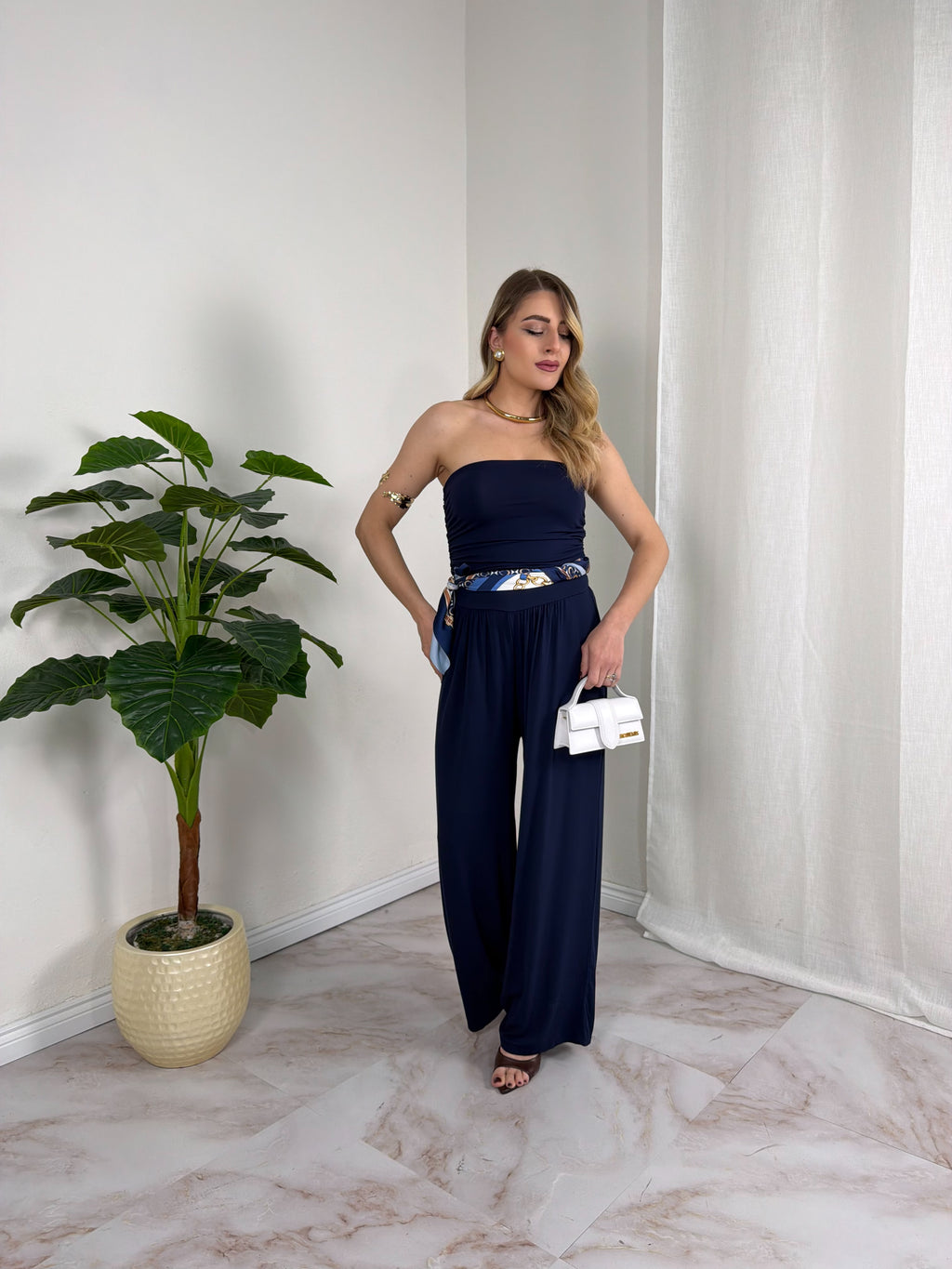 JUMPSUIT + FOULARD AMAYA