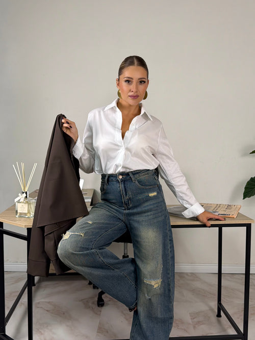 CAMICIA BASIC WHITE 30312