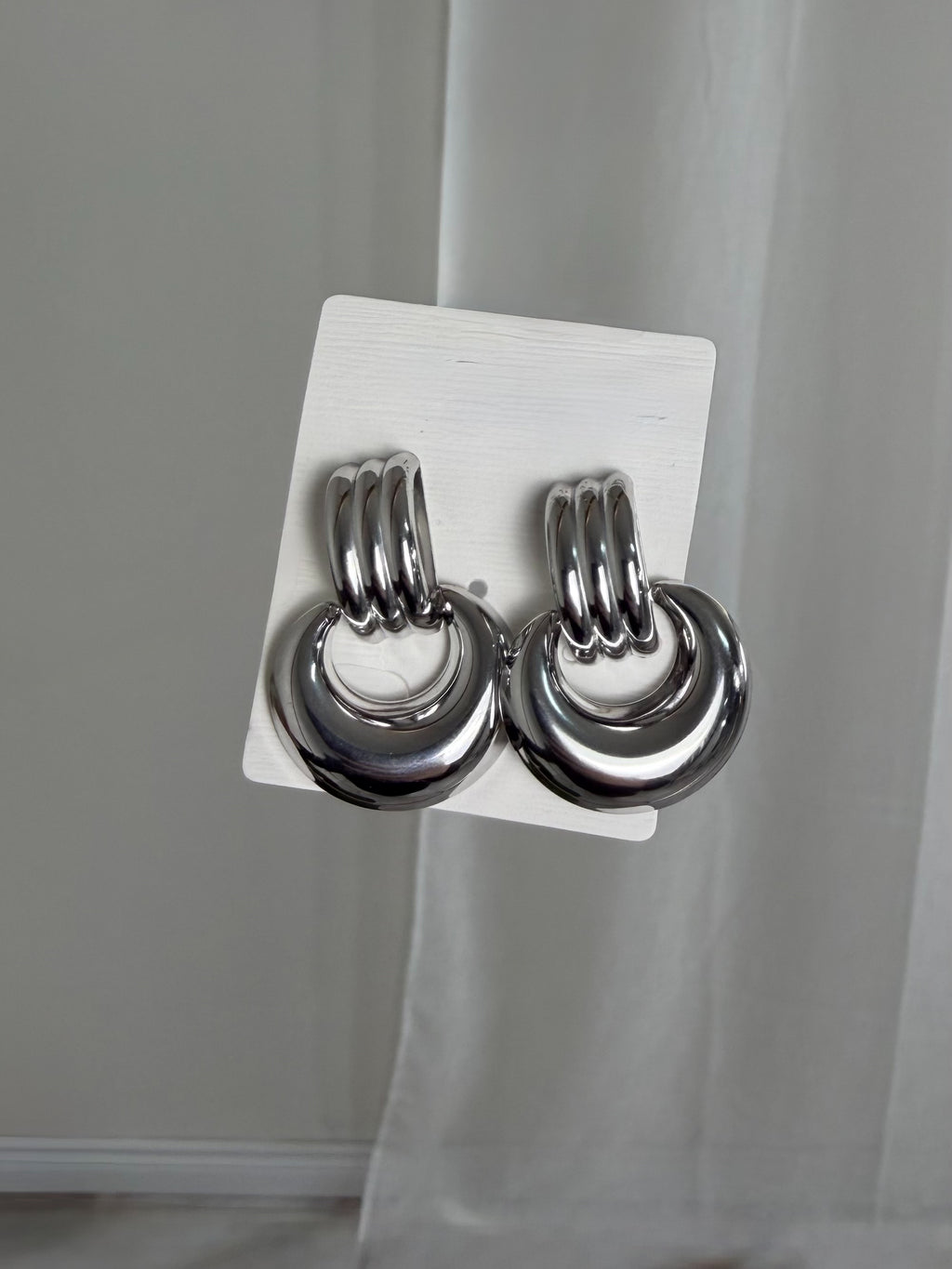 ORECCHINI TWO CIRCLE MIDI