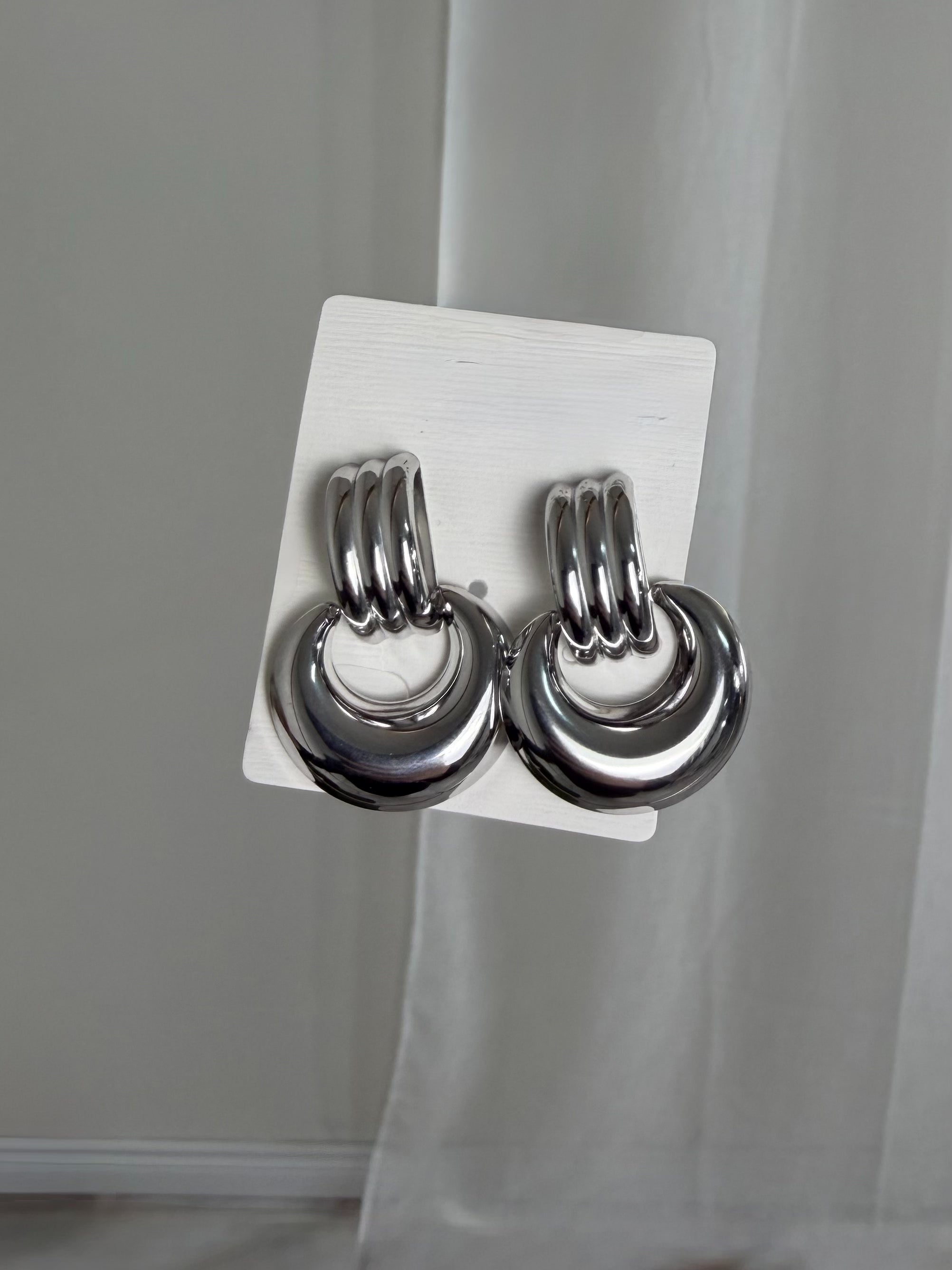 ORECCHINI TWO CIRCLE MIDI